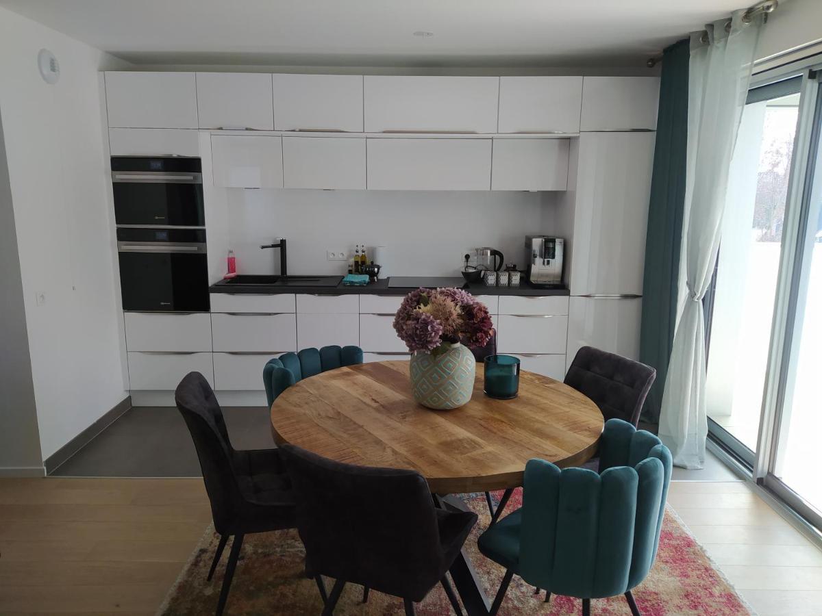 Magnifique F3, 75M² Avec Parking Prive Et Terrasse Daire Strazburg Dış mekan fotoğraf